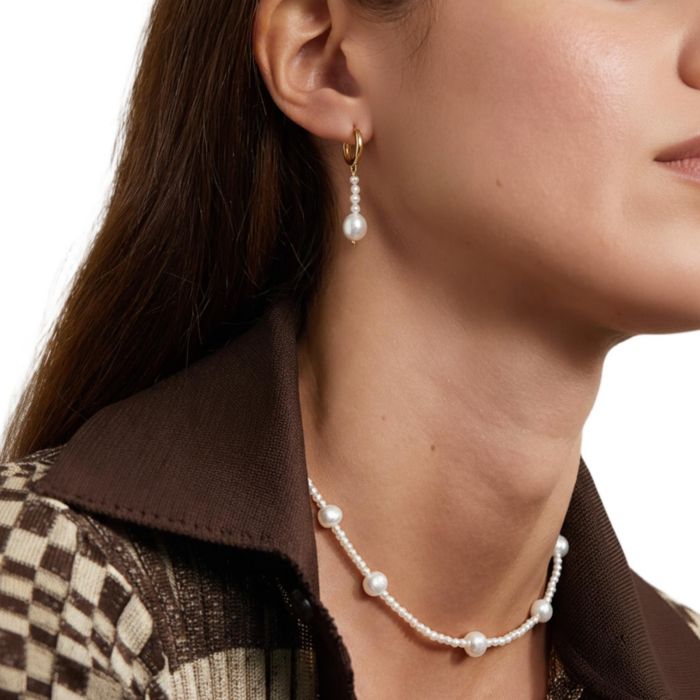 Joey Baby 2-Pc. Set Handcrafted Freshwater Pearl Necklace and Earrings