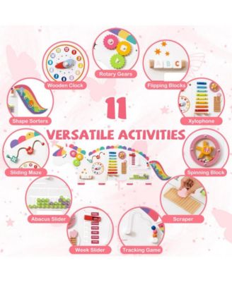 11 in 1 Dinosaur Busy Board Wall Activity Panels