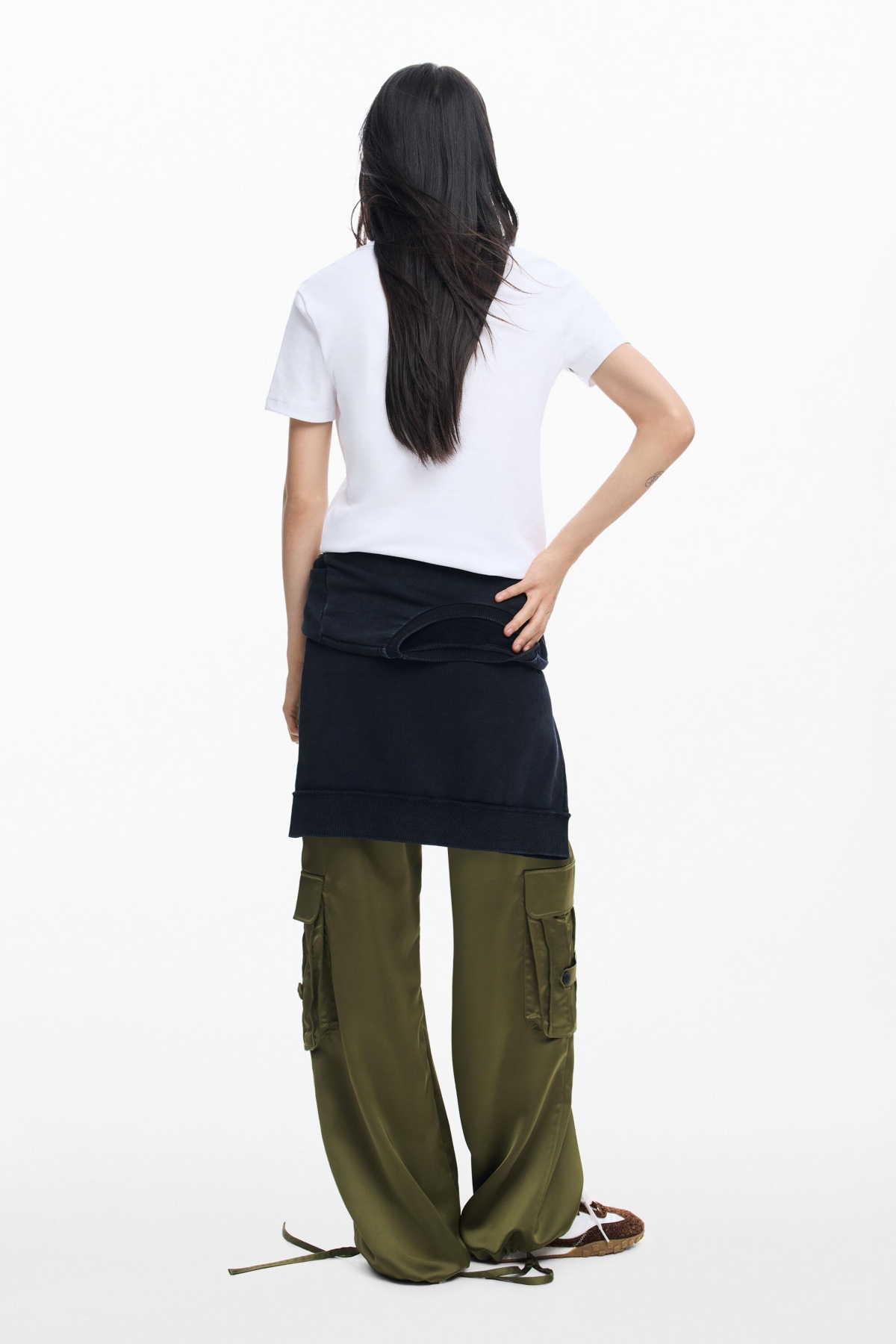 Desigual Women's Logo knit t-shirt