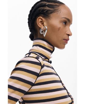 Women's LONG SLEEVE HIGH NECK T-SHIRT