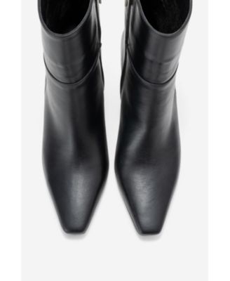 Women's Kyoto Leather Block Heel Boot