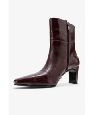 Women's Kyoto Leather Block Heel Boot