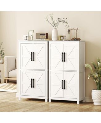Bathroom Floor Cabinet, Farmhouse Bathroom Cabinet with Doors,