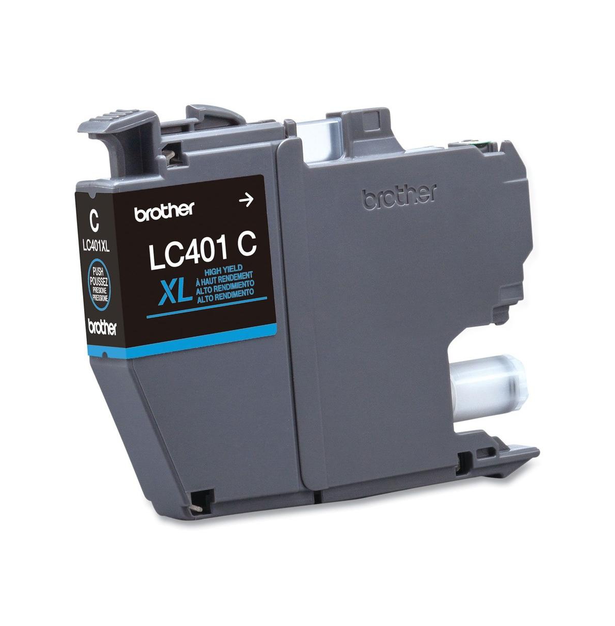 Brother LC401XLCS 500 Page-Yield High-Yield Ink - Cyan