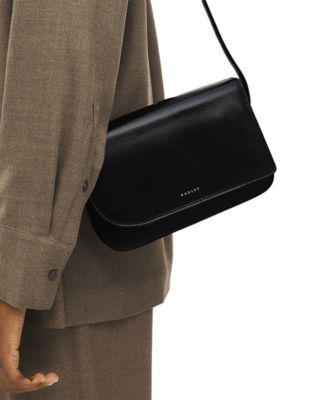 Pocket Street Flapover Small Crossbody Bag