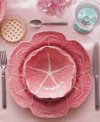 Cabbage Dinner Plates, Set of 4