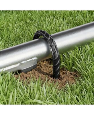 Trampoline Stakes Ground Anchors 11" U Shaped Heavy Duty for Outdoor Camping Tent 8 Pack