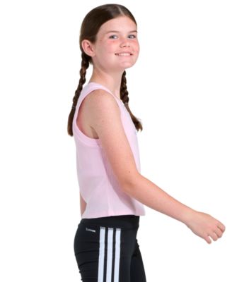 Girls' 8-16 Sleeveless Rib Tank Top