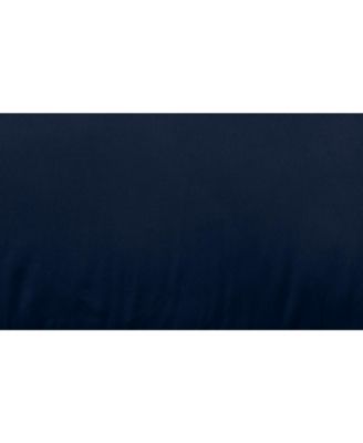 Premium Solid Navy Comforter Set – Soft Dark Blue Microfiber Bedding – 3 Piece Set with 1 Comforter and 2 Pillow Shams - Queen