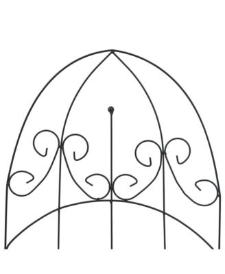 Iron Rustic Plant Racks Set of 3 15.7x39.4 in