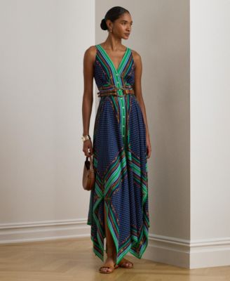 Women's Polka-Dot Print Dress