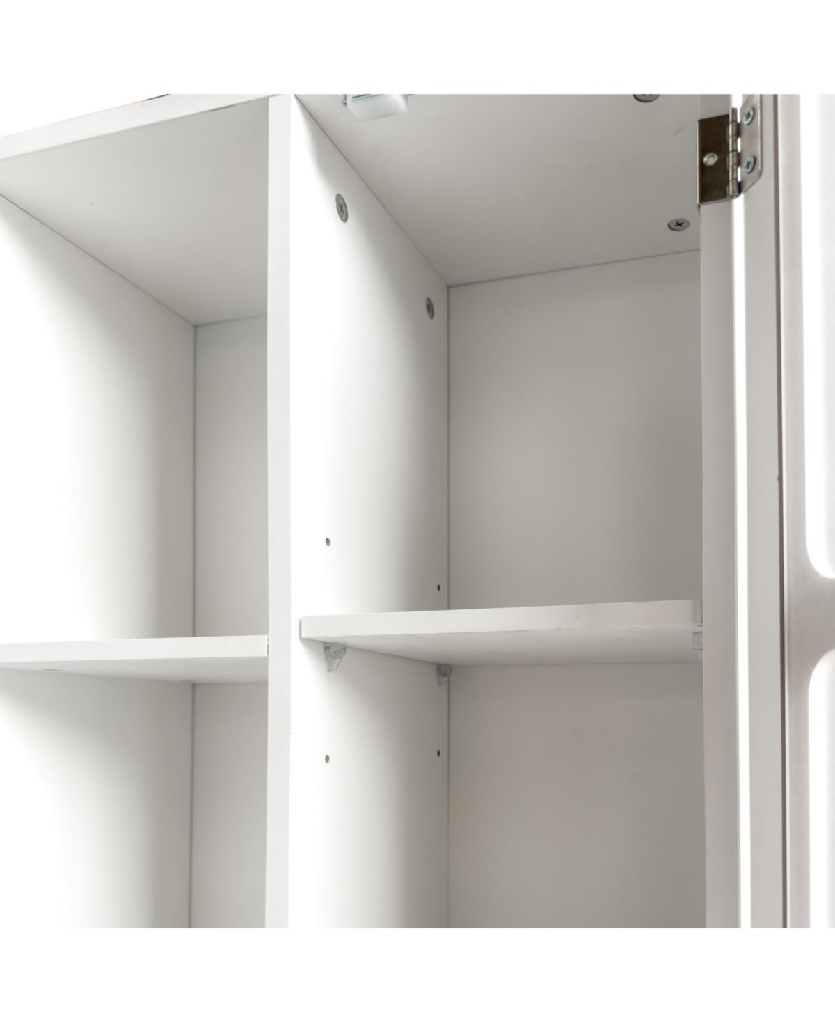 Streamdale Furniture Streamdale L-Shaped Corner Computer Desk with Drawers, Bookshelf & Hutch, White