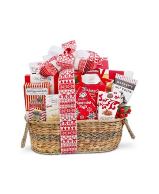 Alder Creek Gift Baskets Holiday Delights Gift Basket, 14 Piece Set ...