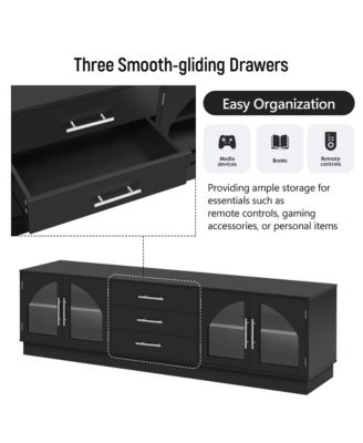 Streamdale 68.9" Modern TV Stand - Up to 75" TVs, Media Console