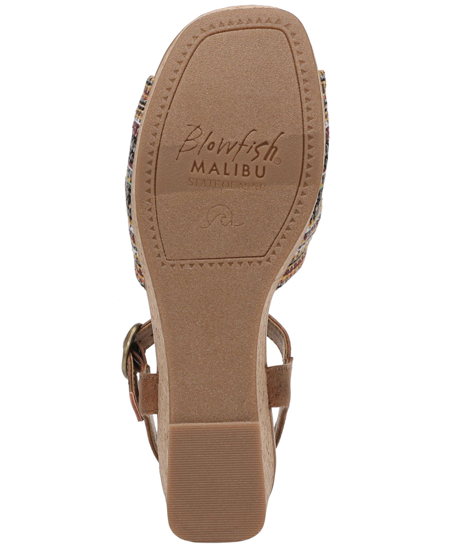 Женские сандалии Blowfish Malibu Adore Strappy, цвет: Коричневый разноцветный — фото 6