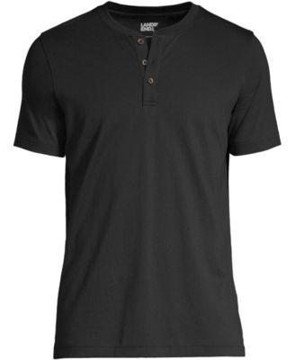 Men's Short Sleeve Cotton Supima Jersey Henley