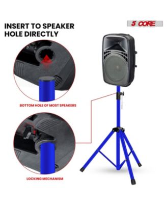 Speaker Stand Adjustable PA DJ Tripod Mount Heavy Duty