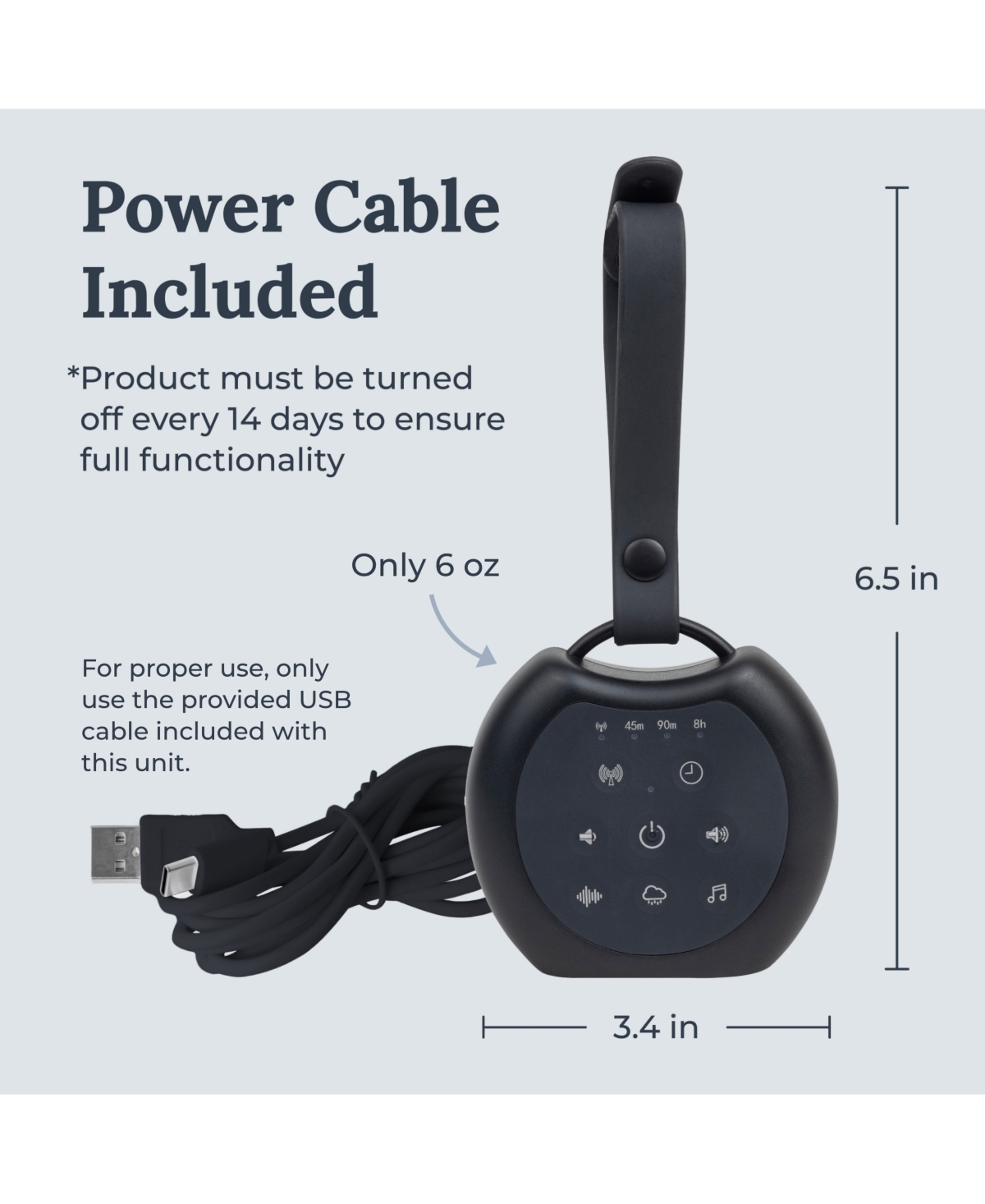 Yogasleep Rohm portable sound machine