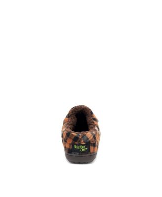 Men's Boxer Plaid Slipper