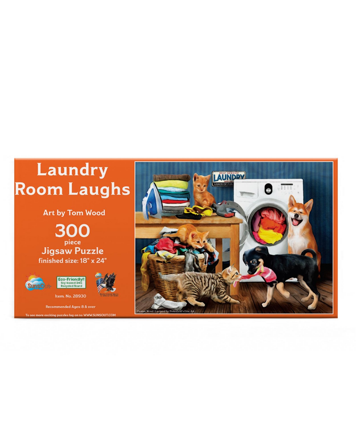 SunsOut Laundry Room Laughs 300 piece Jigsaw Puzzle for Adults