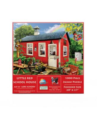 Little Red School House 1000 piece Jigsaw Puzzle for Adults