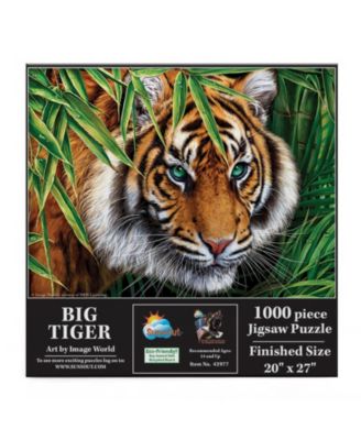 Big Tiger 1000 piece Jigsaw Puzzle for Adults