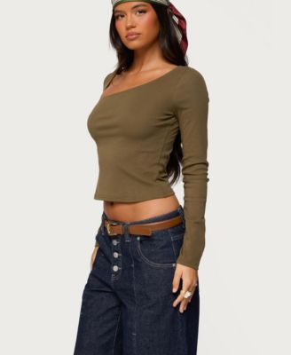 Women's Rion Asymmetric Long Sleeve Top
