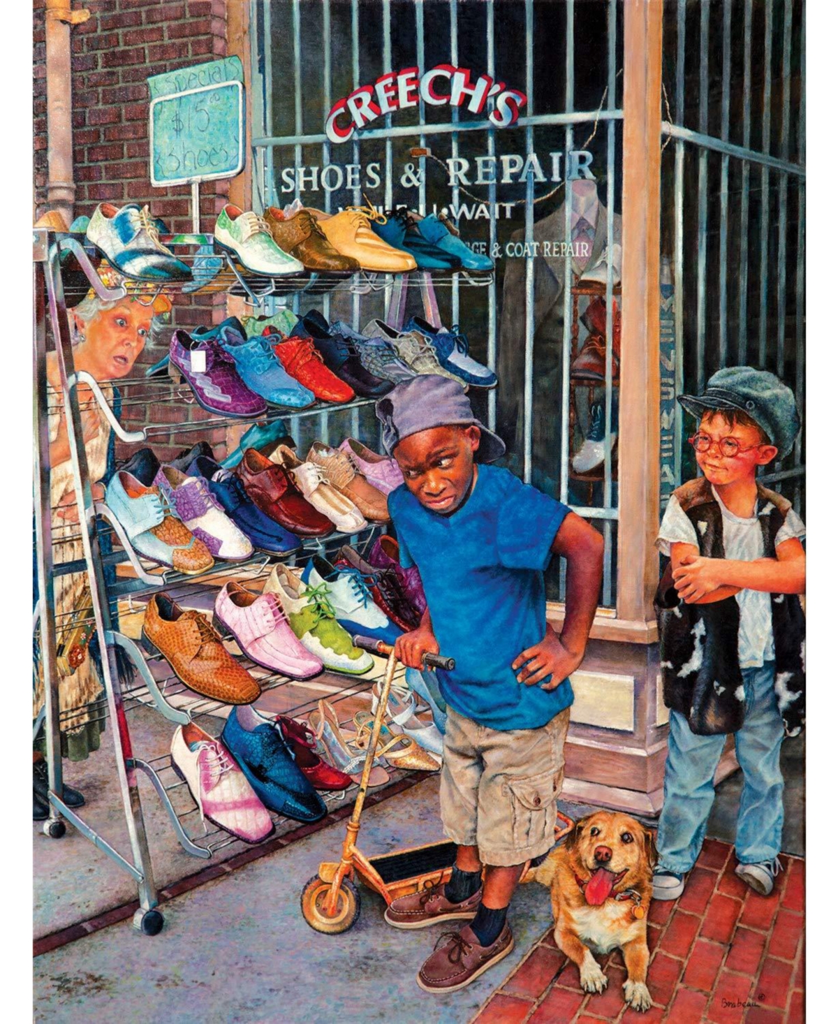 Crzy Shoes 300 piece Jigsaw Puzzle for Adults