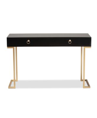Beagan 15.7" Metal Contemporary Console Table