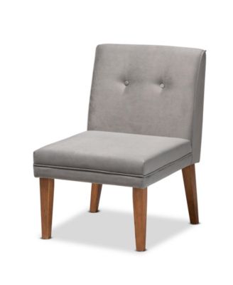 Stewart 27" Wood Mid-Century Dining Chair