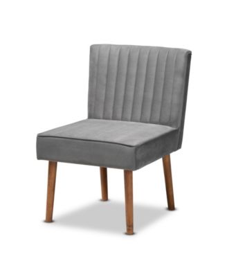 Alvis 25" Wood Mid-Century Dining Chair