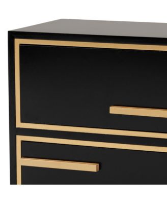 Giolla 11.8" Metal Contemporary End Table