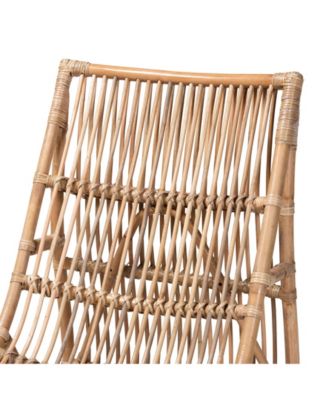 Genera 36" Rattan Bohemian Lounge Chair