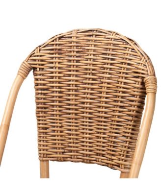 Neola 20.7" Rattan Bohemian Dining Chair