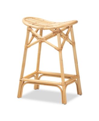 Elgon 26" Rattan Bohemian Counter Stool