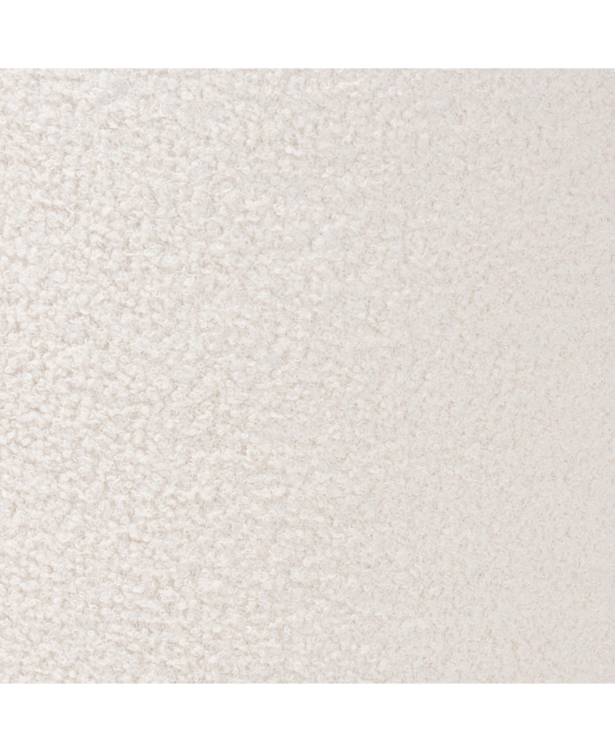 Furniture Tori 13.8" Wood Upholstered Ottoman