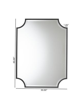 Boxton Studio Parcenet 30" Glass Accent Wall Mirror