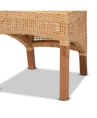 Moscow 2-Pc. Rattan Bohemian Dining Chair Set