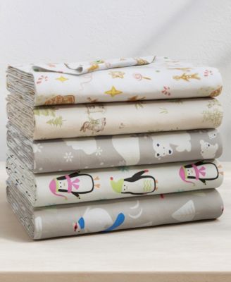 Ultra-Soft Turkish Cotton Flannel Christmas Print Sheet Set.