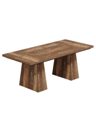 63-Inch Executive Desk, Large Office Computer Desk with Double Pedestal, Modern Simple Workstations