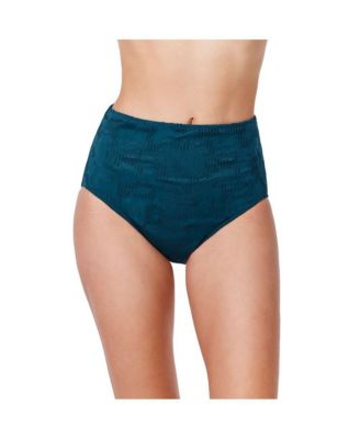 Women's Jolene Textured High Waist Swim Bottom