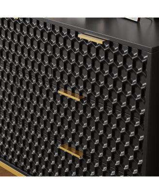 7 Drawer Dresser for Bedroom, Simply Modern Chest of Drawers for Closet