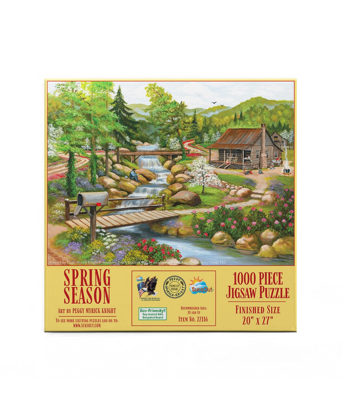 SunsOut Spring Season 1000 piece Jigsaw Puzzle for Adults
