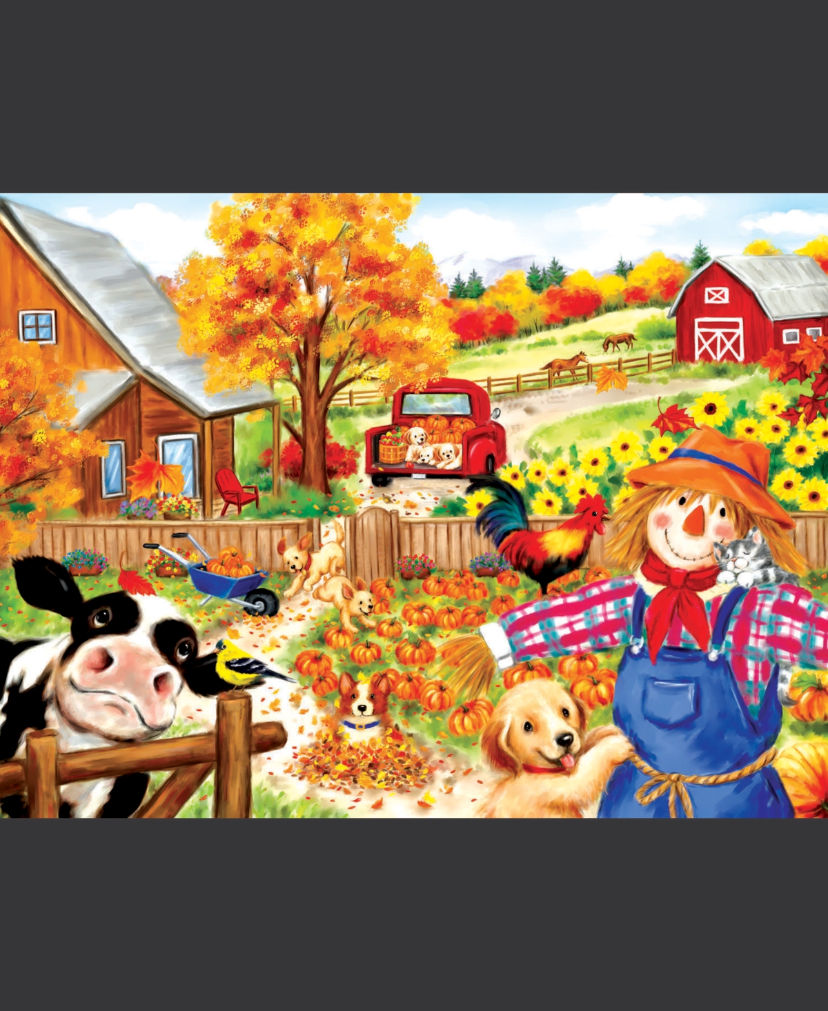 SunsOut Fall Garden 300 piece Jigsaw Puzzle for Adults