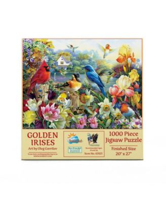 Golden Irises 1000 piece Jigsaw Puzzle for Adults