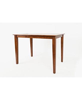 Simplicity Solid Wood Classic 54" Counter Height Dining Table