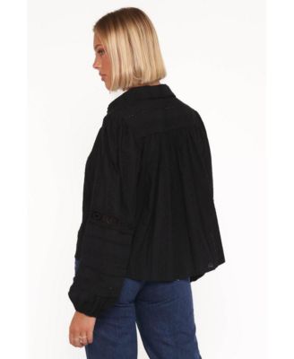 Women's Catania Lace Inset Top