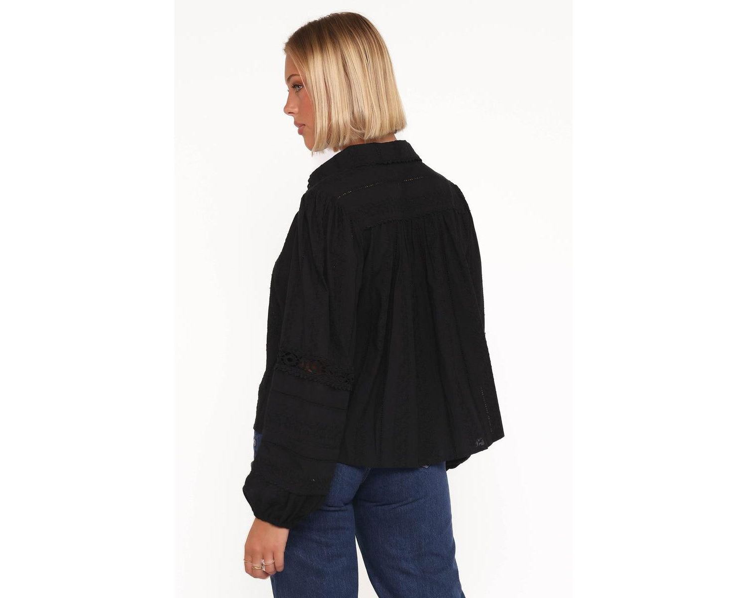Women's Catania Lace Inset Top