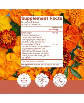 Collagen Booster, Skin and Joint Supplement, Supports Healthy Collagen Production, 120 Capsules (60 Servings)