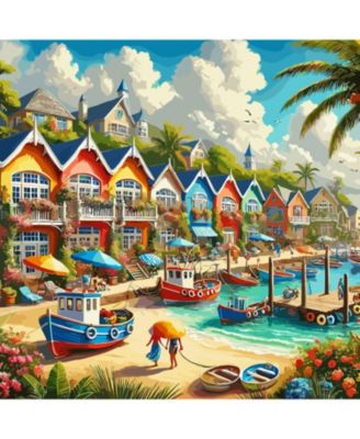 Coastal Kaleidoscope 500 piece Jigsaw Puzzle for Adults
